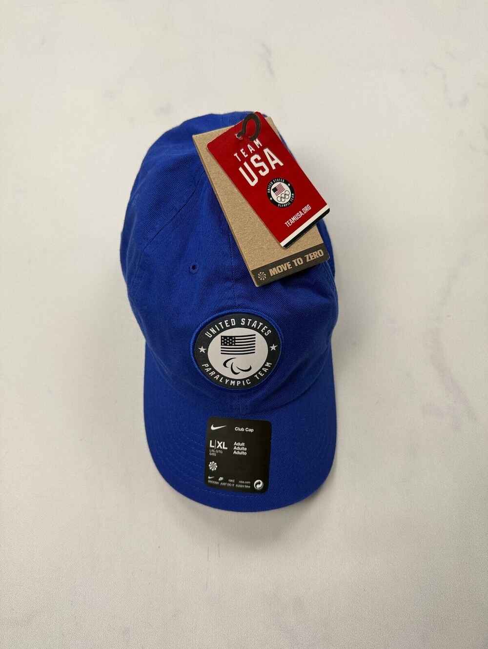 Nike Team USA Club Cap Royal Blue Modern Americana - L/XL
